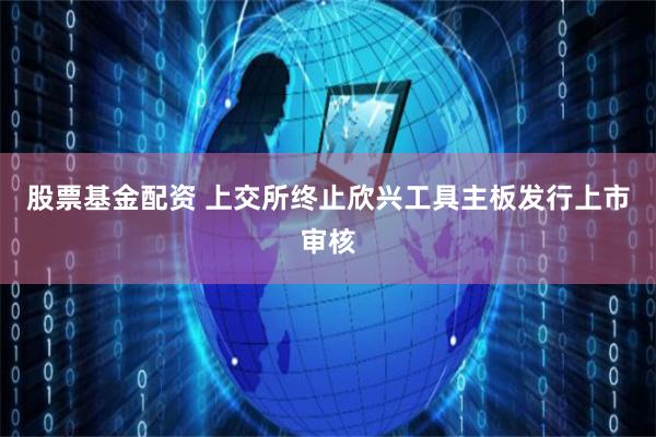 股票基金配资 上交所终止欣兴工具主板发行上市审核