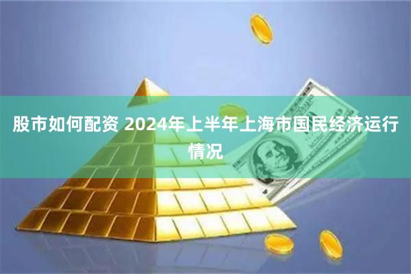 股市如何配资 2024年上半年上海市国民经济运行情况