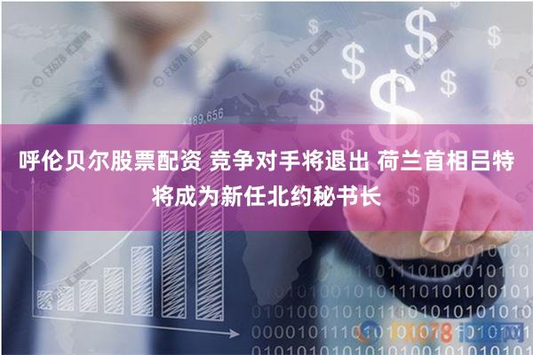呼伦贝尔股票配资 竞争对手将退出 荷兰首相吕特将成为新任北约秘书长