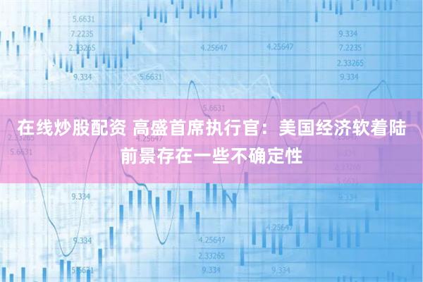 在线炒股配资 高盛首席执行官：美国经济软着陆前景存在一些不确定性