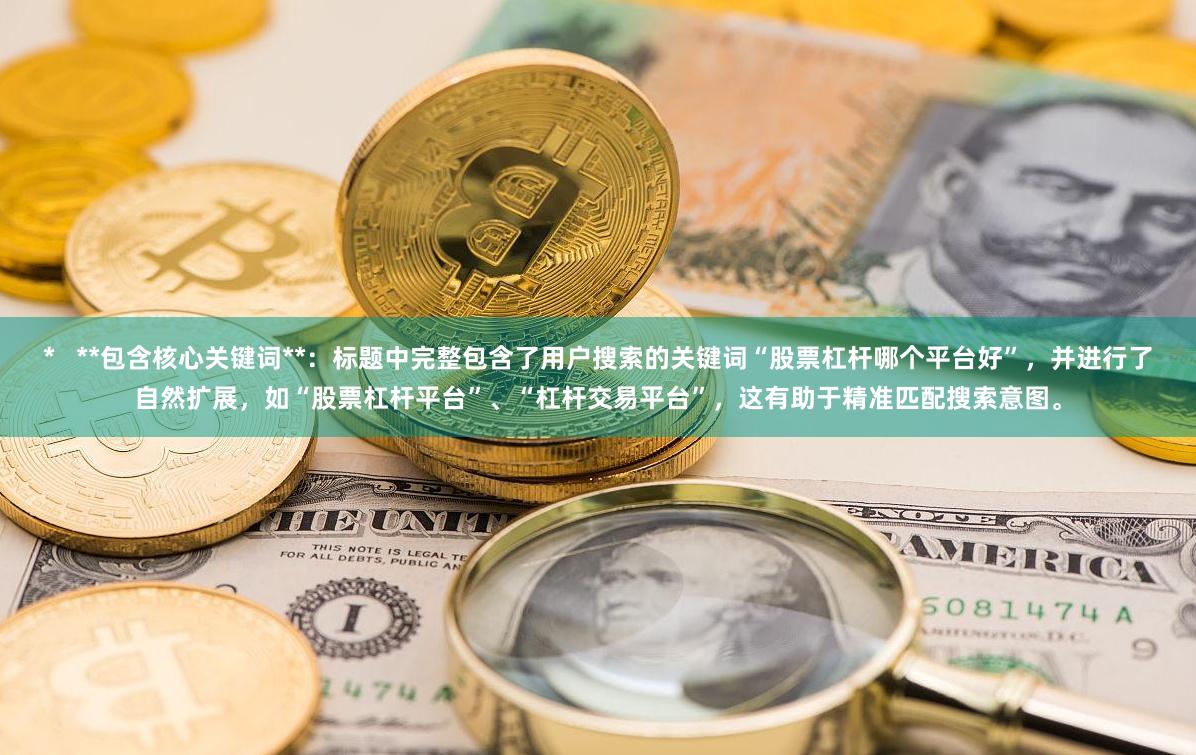*   **包含核心关键词**：标题中完整包含了用户搜索的关键词“股票杠杆哪个平台好”，并进行了自然扩展，如“股票杠杆平台”、“杠杆交易平台”，这有助于精准匹配搜索意图。
