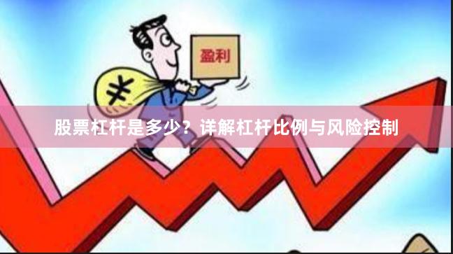 股票杠杆是多少？详解杠杆比例与风险控制