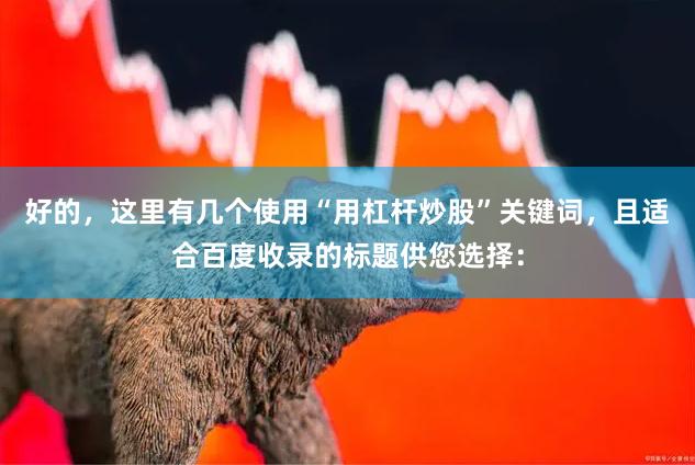 好的，这里有几个使用“用杠杆炒股”关键词，且适合百度收录的标题供您选择：